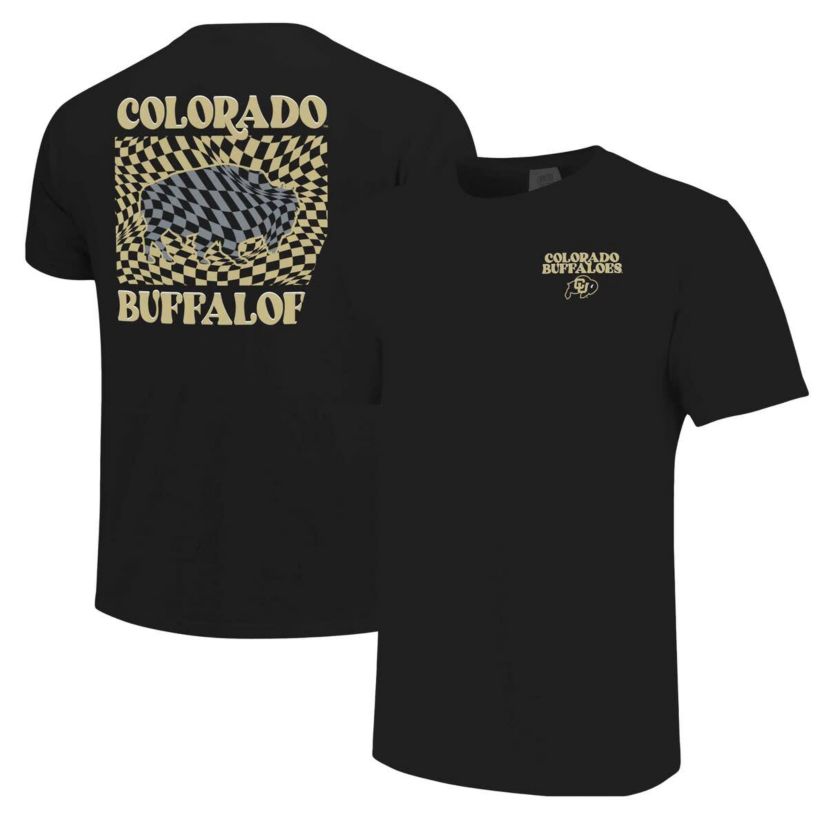 NCAA Colorado Buffaloes Checkered Mascot T-Shirt