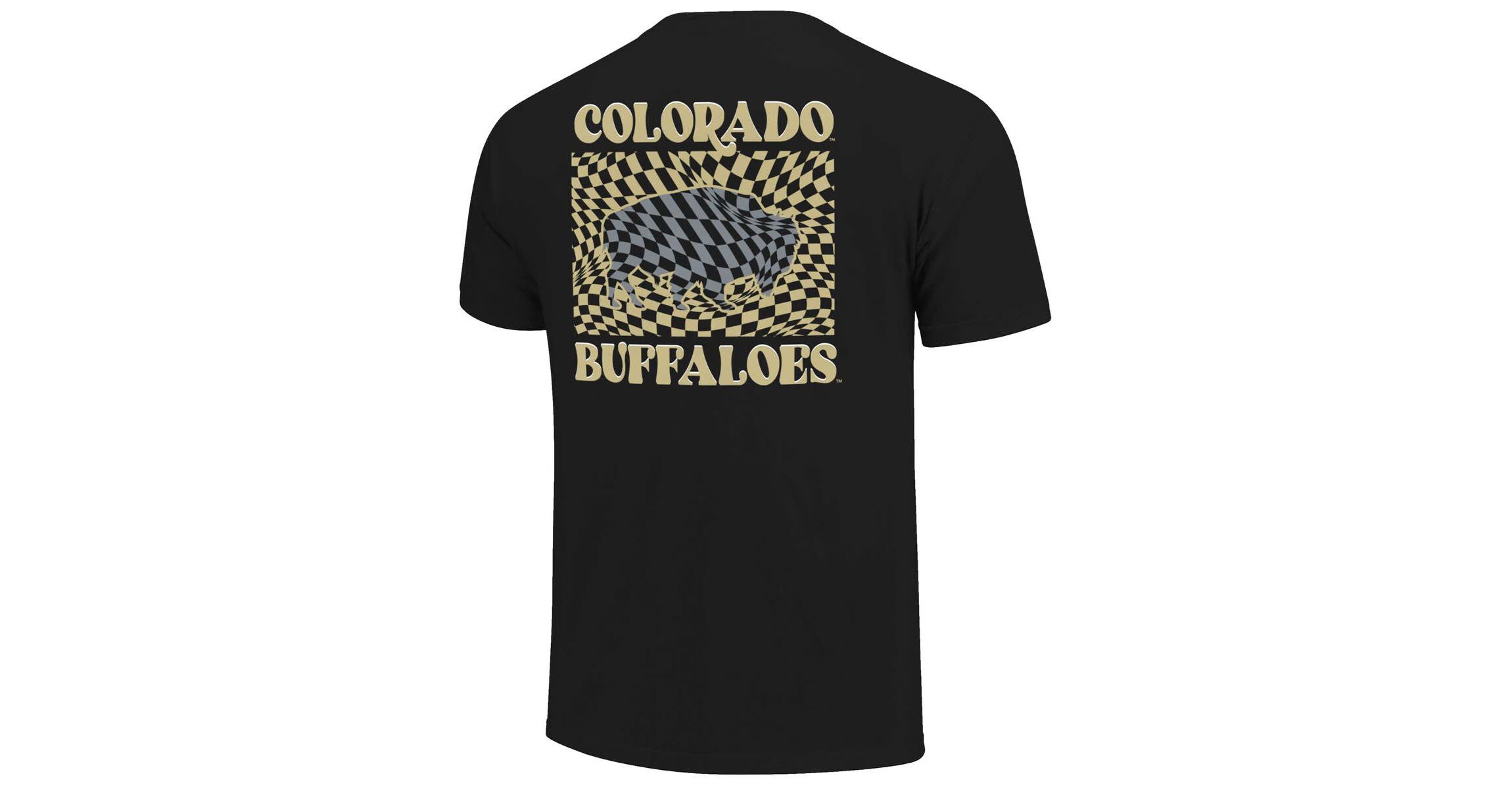 NCAA Colorado Buffaloes Checkered Mascot T-Shirt