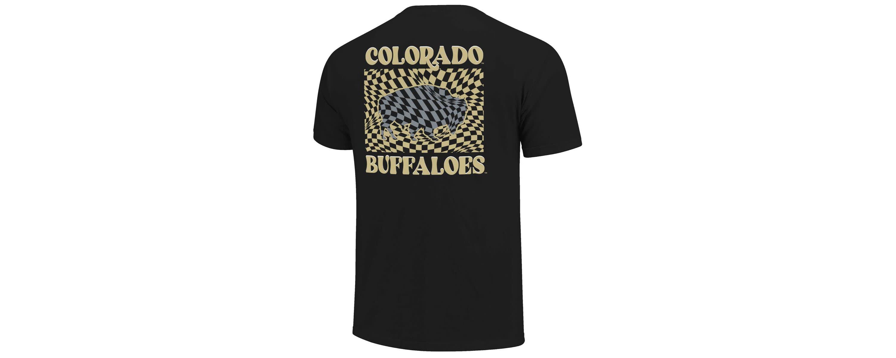 NCAA Colorado Buffaloes Checkered Mascot T-Shirt