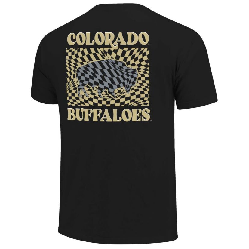 NCAA Colorado Buffaloes Checkered Mascot T-Shirt