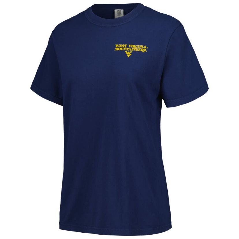 NCAA West Virginia Mountaineers Checkered Mascot T-Shirt