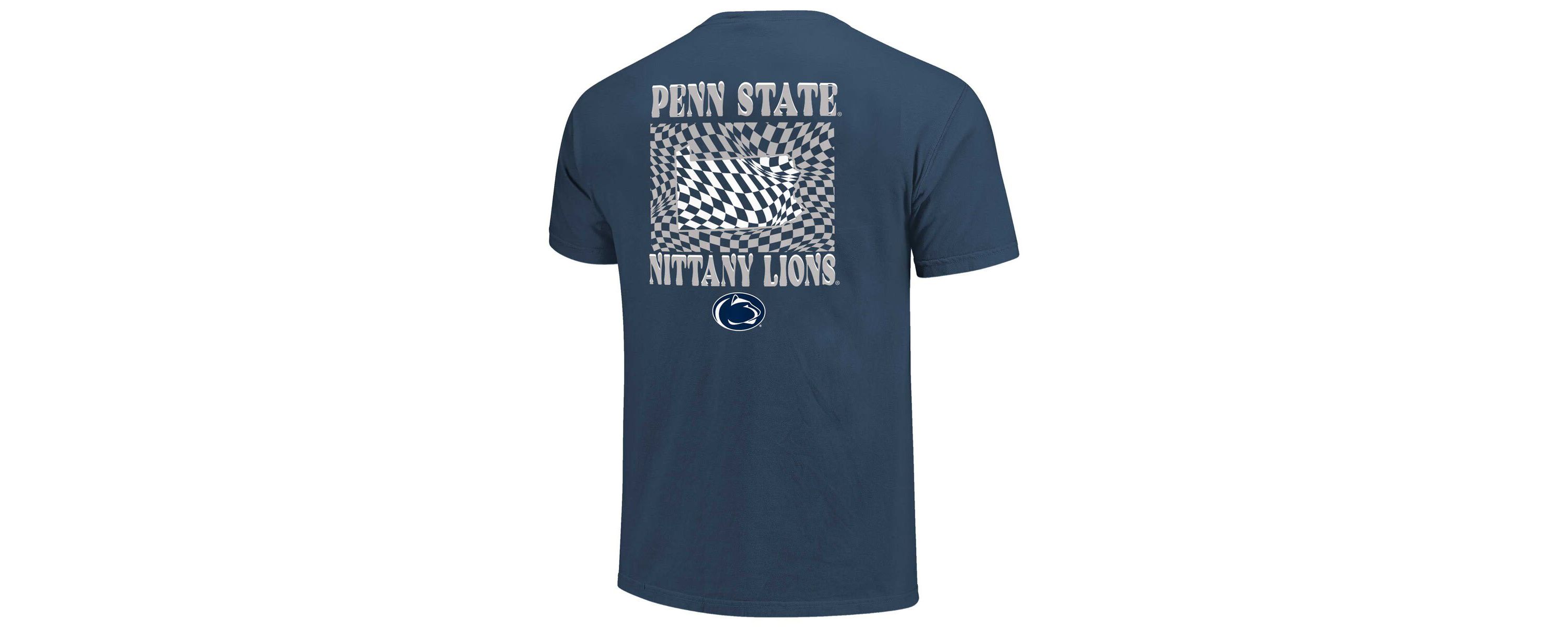 NCAA Penn State Nittany Lions Checkered Mascot T-Shirt