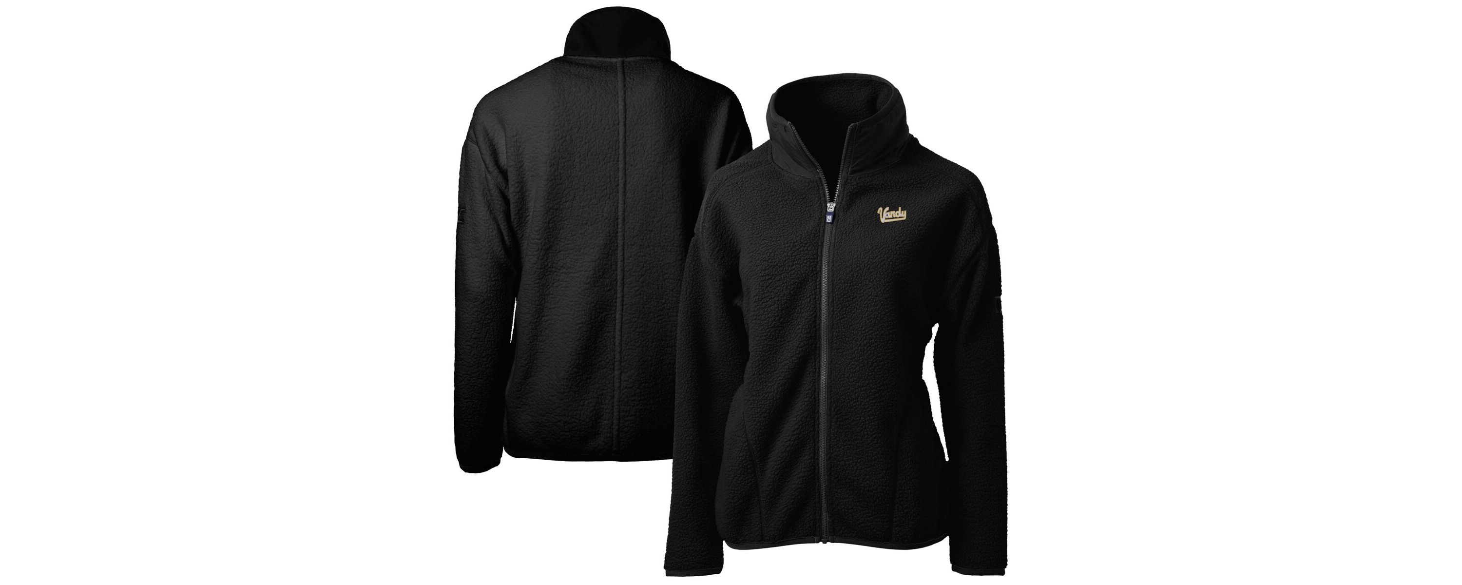 NCAA Vanderbilt Commodores Vault Cascade Eco Sherpa Full-Zip Fleece Jacket