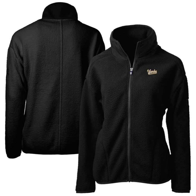 NCAA Vanderbilt Commodores Vault Cascade Eco Sherpa Full-Zip Fleece Jacket