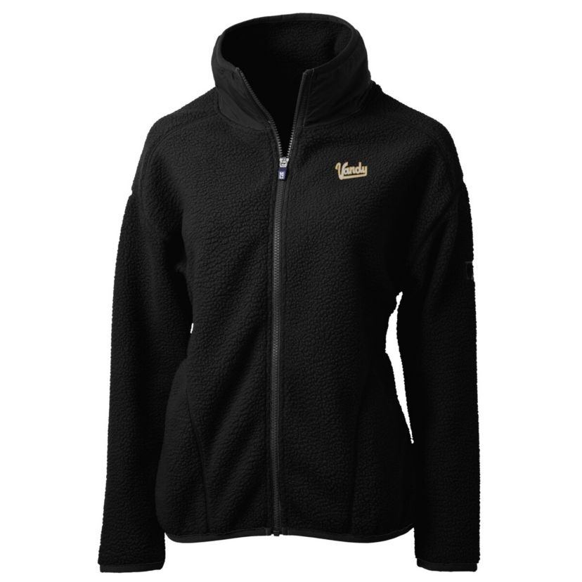 NCAA Vanderbilt Commodores Vault Cascade Eco Sherpa Full-Zip Fleece Jacket
