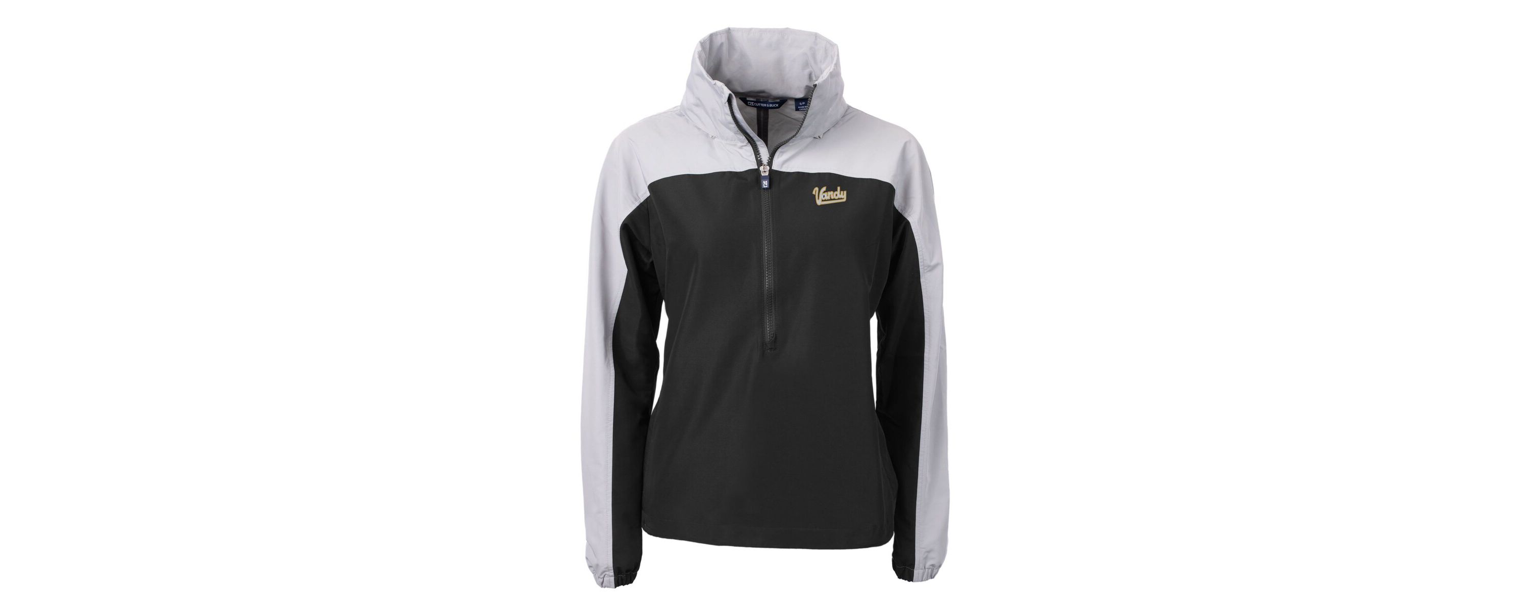 NCAA Vanderbilt Commodores Vault Charter Eco Recycled Half-Zip Anorak Jacket