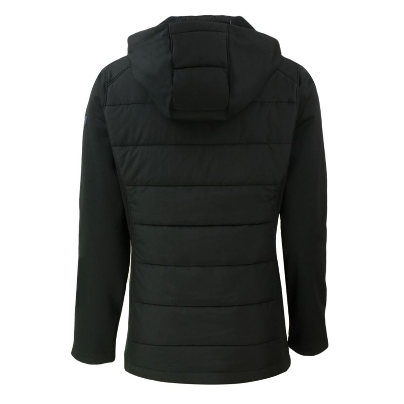 NCAA Vanderbilt Commodores Vault Evoke Hybrid Eco Softshell Recycled Full-Zip Hooded Jacket