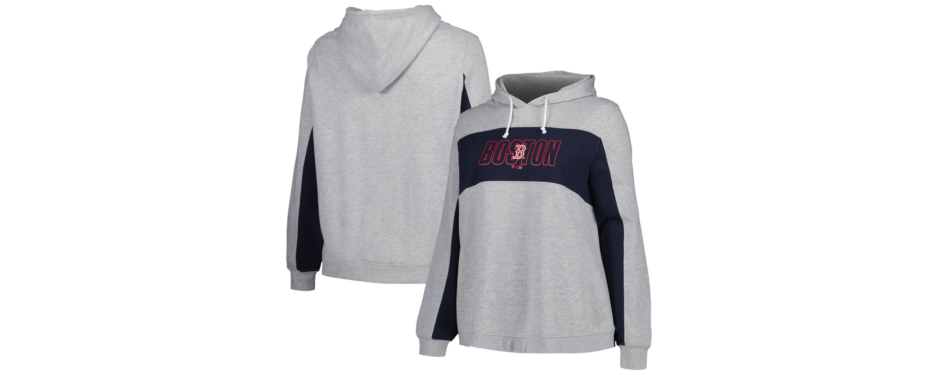 Boston Red Sox MLB Boston Sox Plus Size Pullover Jersey Hoodie