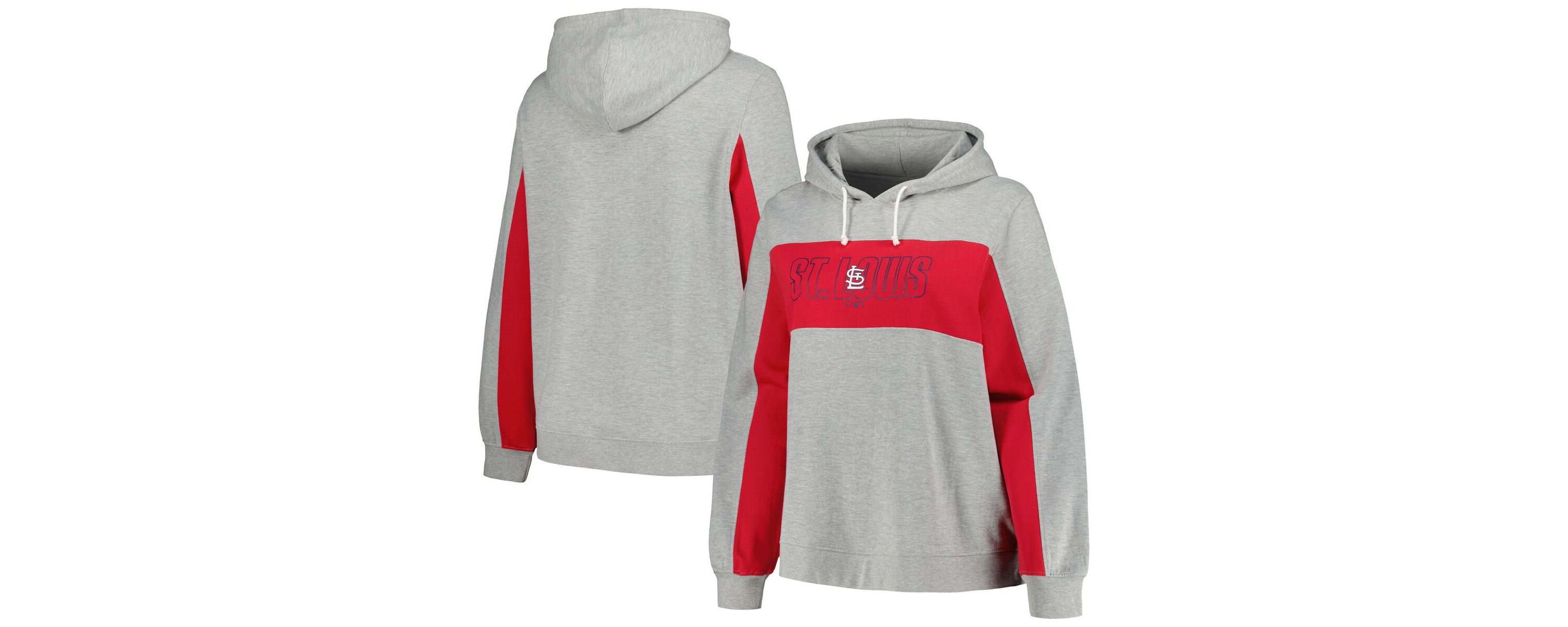 MLB St. Louis Cardinals Plus Size Pullover Jersey Hoodie