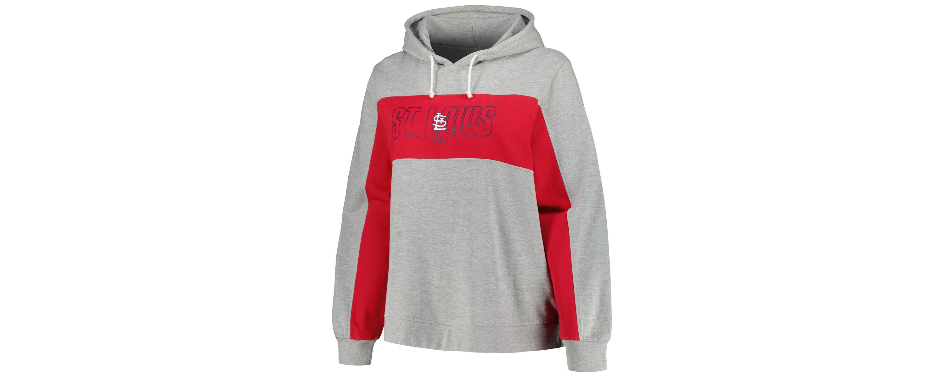 MLB St. Louis Cardinals Plus Size Pullover Jersey Hoodie