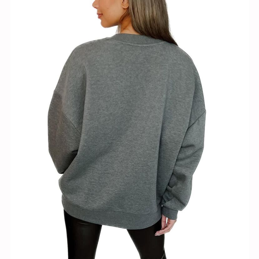NCAA USC Trojans Premium Fleece Drop Shoulder Pullover Sweatshirt