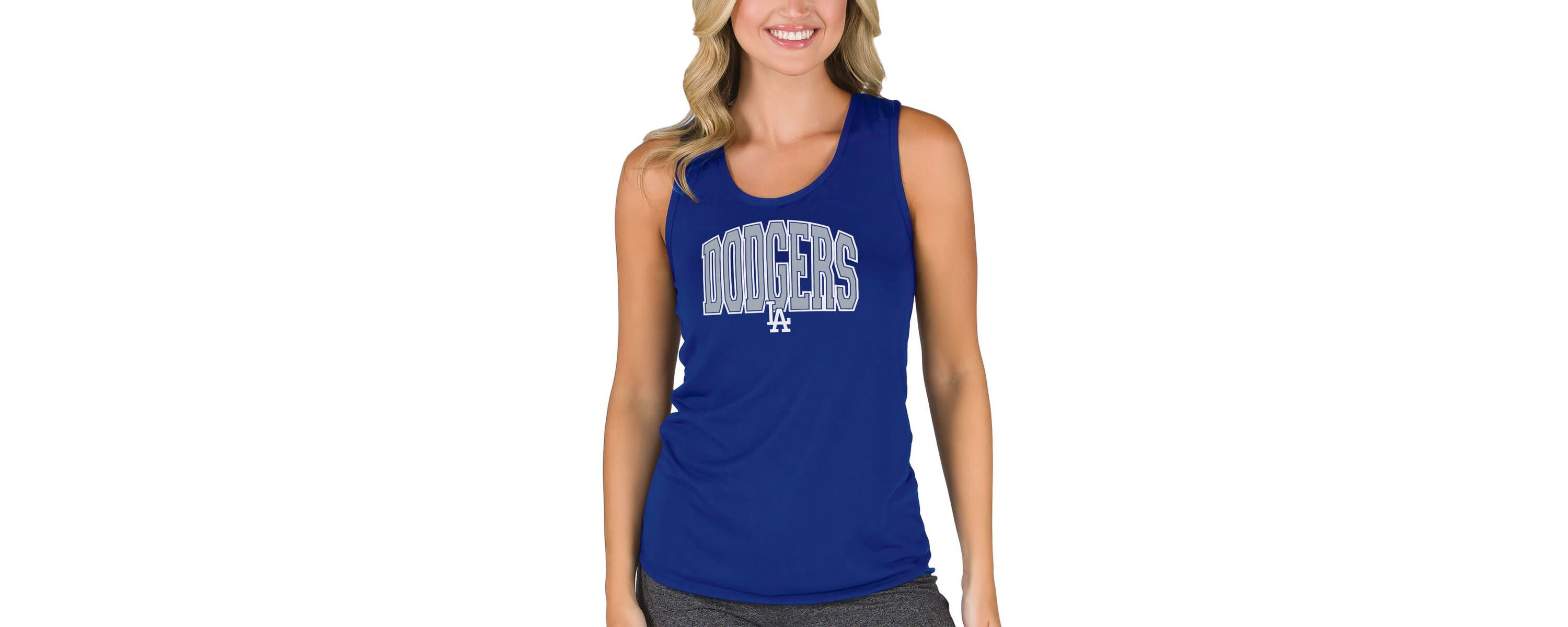 MLB Los Angeles Dodgers Marathon Racerback Tank Top