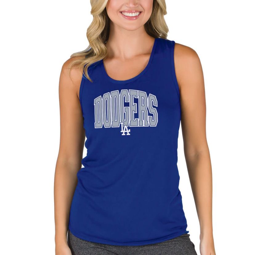 MLB Los Angeles Dodgers Marathon Racerback Tank Top
