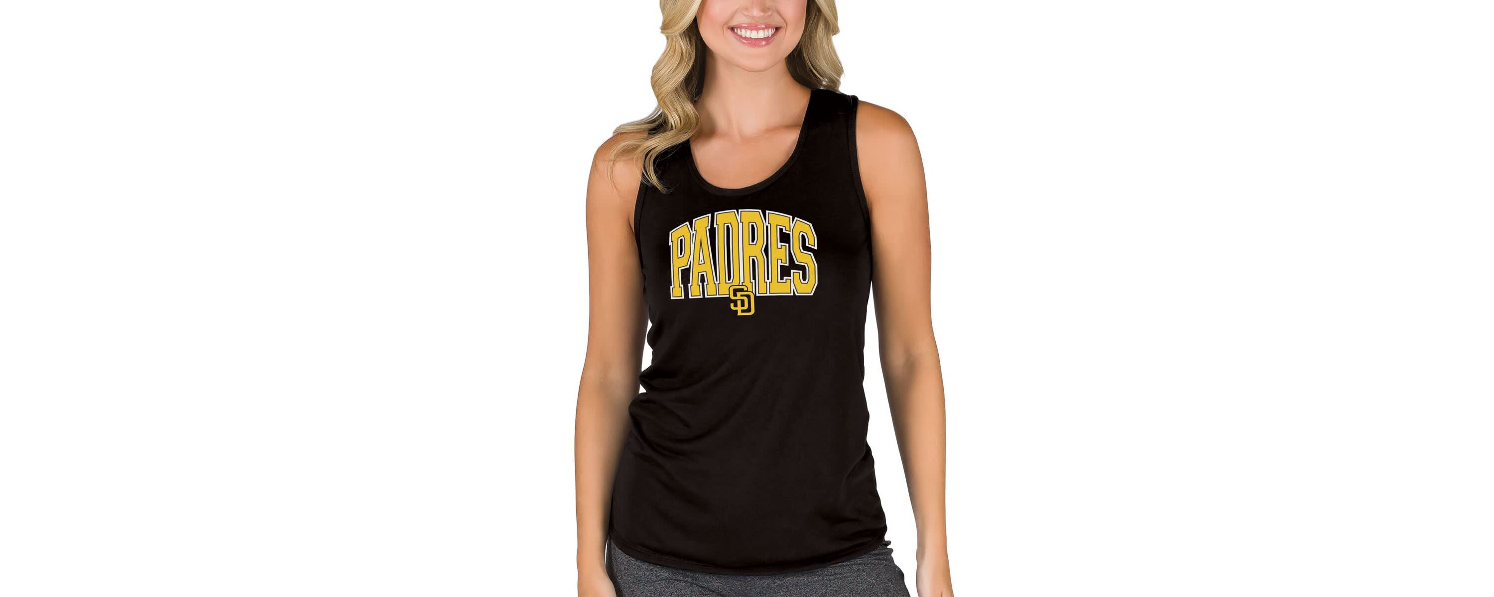 MLB San Diego Padres Marathon Racerback Tank Top