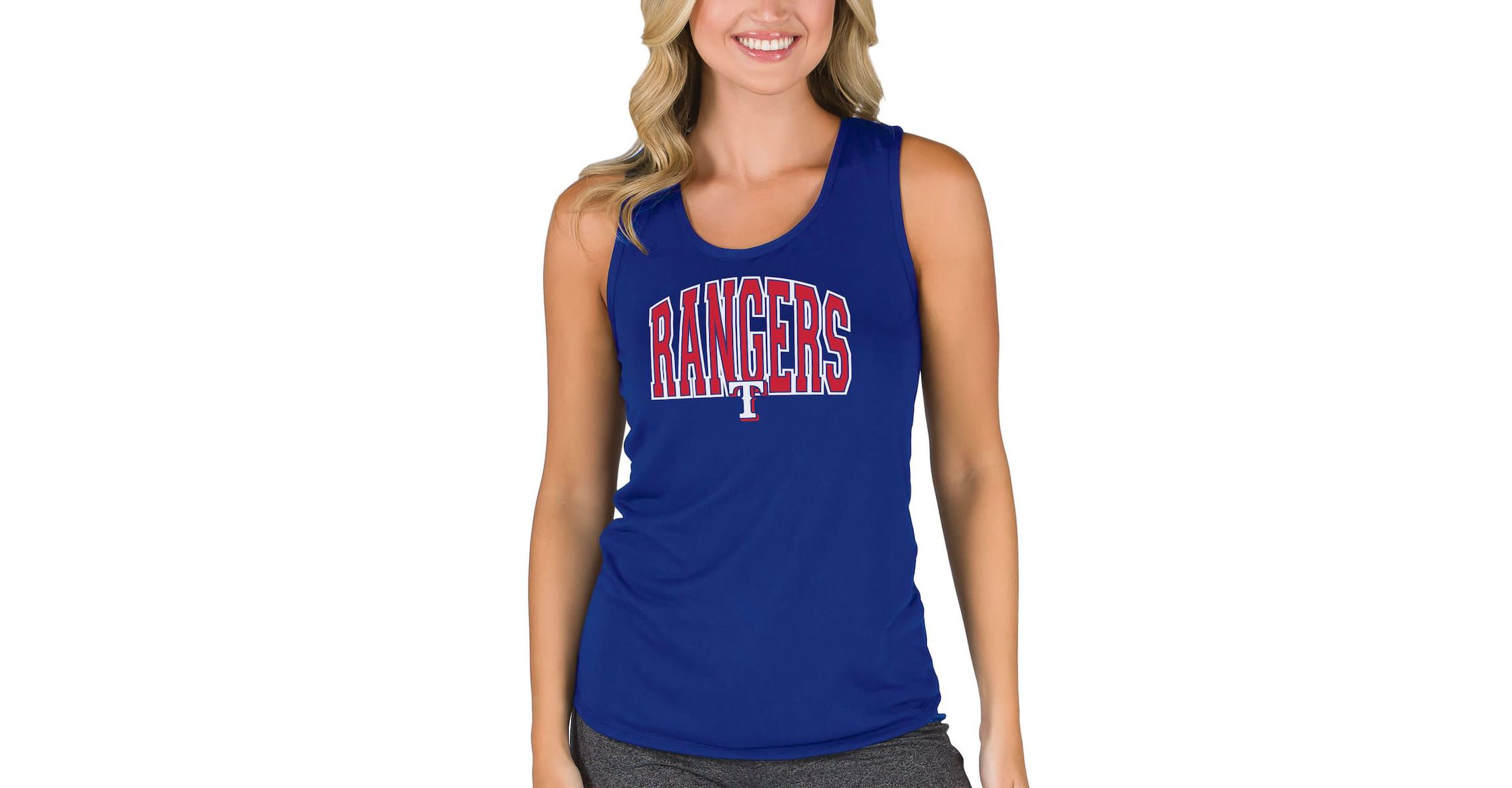 MLB Texas Rangers Marathon Racerback Tank Top