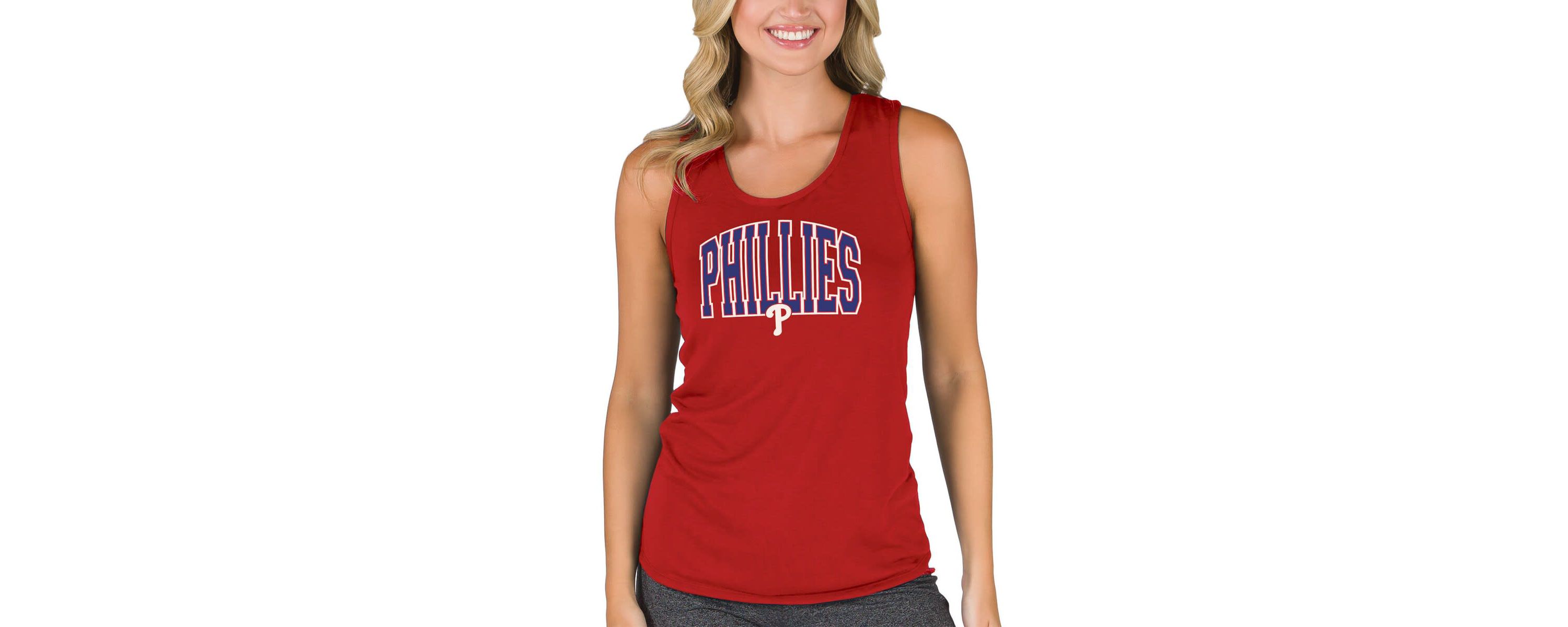 MLB Philadelphia Phillies Marathon Racerback Tank Top