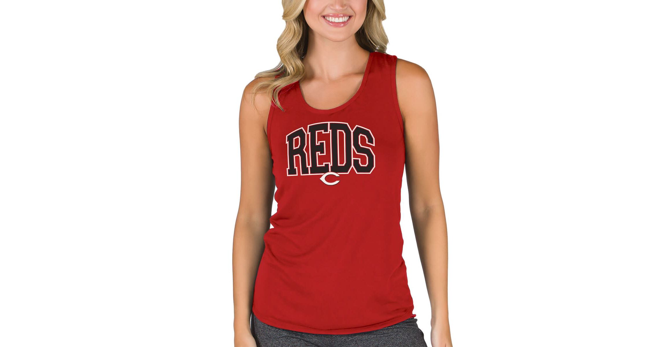 MLB Cincinnati Reds Marathon Racerback Tank Top