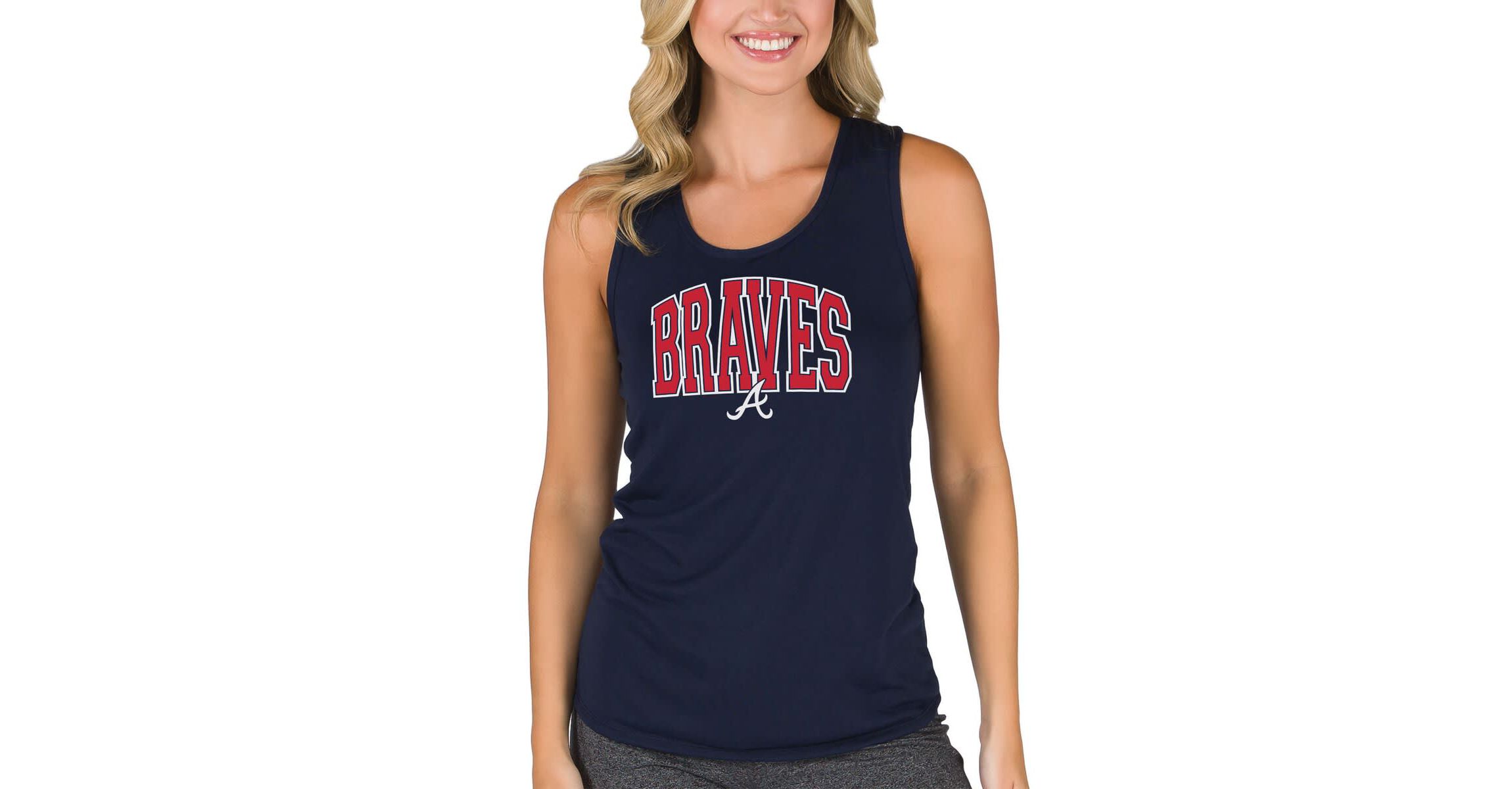 MLB Atlanta Braves Marathon Racerback Tank Top