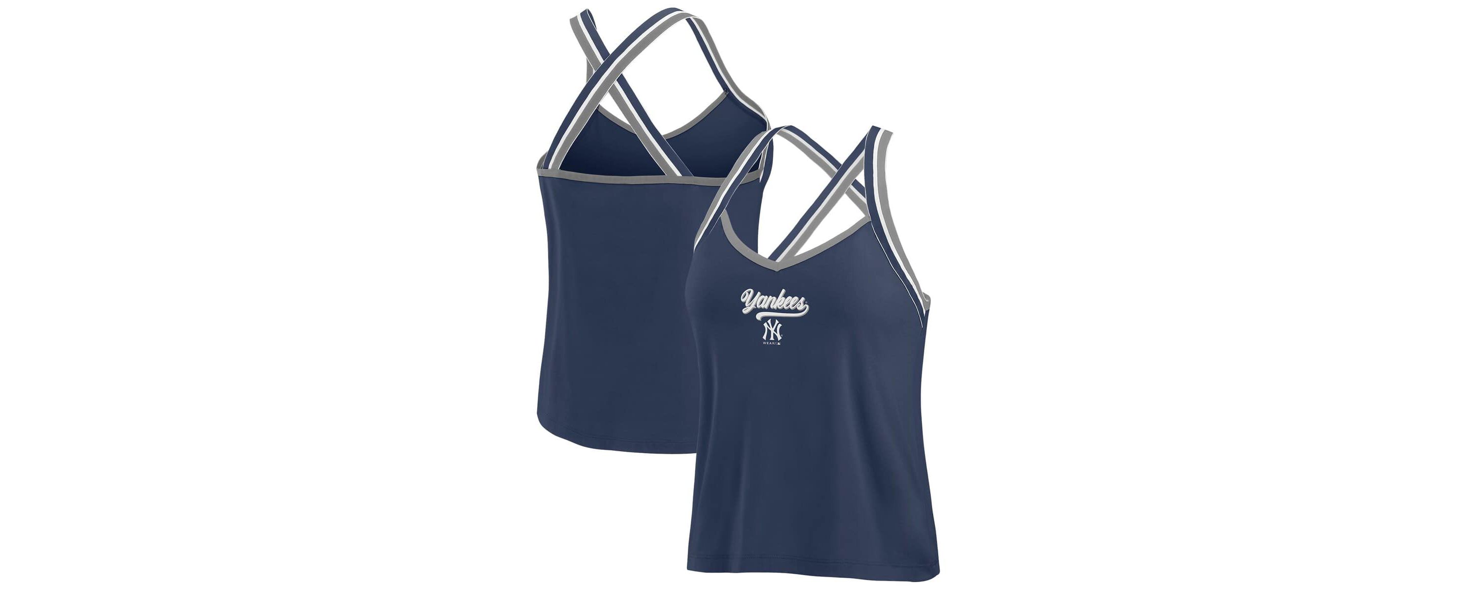 MLB New York Yankees Cross Strap Tank Top
