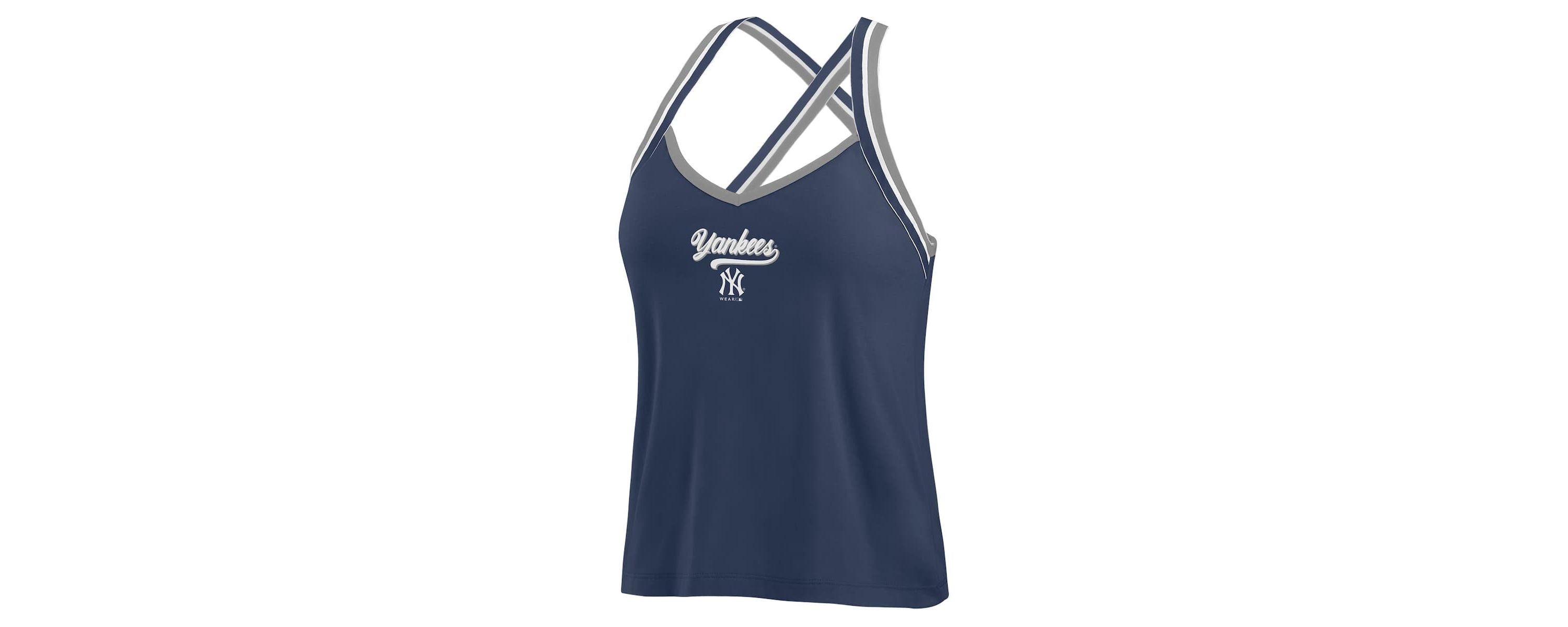 MLB New York Yankees Cross Strap Tank Top
