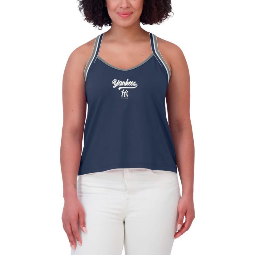 MLB New York Yankees Cross Strap Tank Top