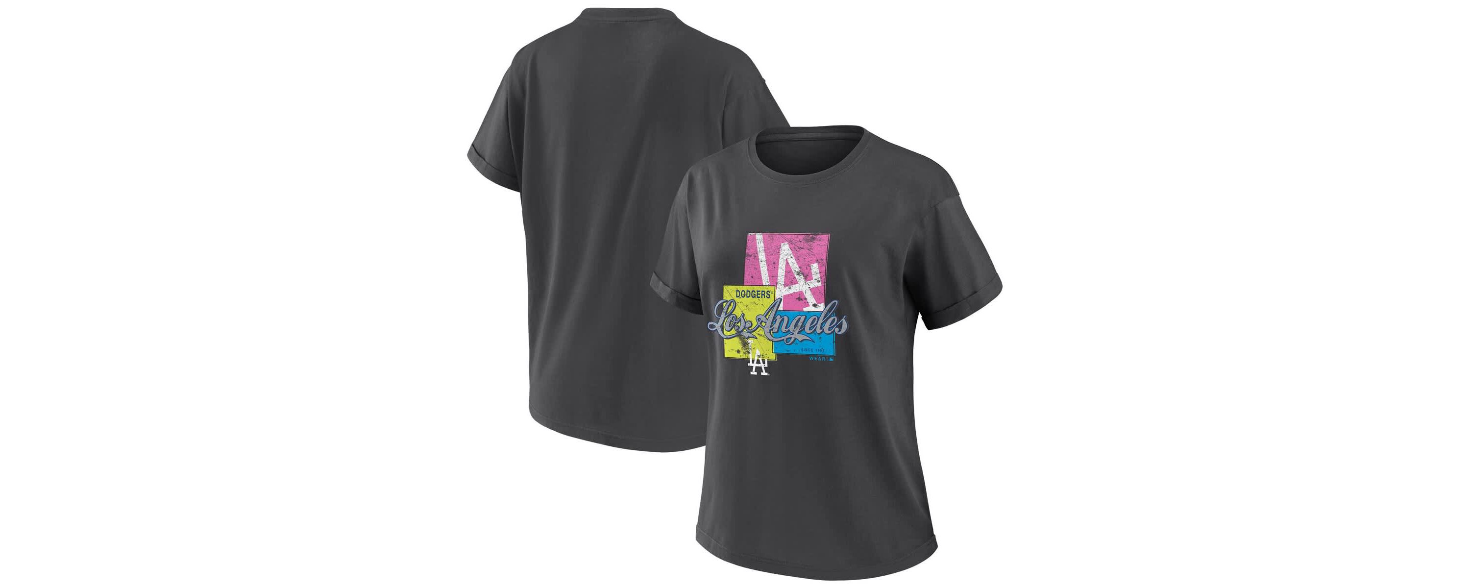 MLB Los Angeles Dodgers Domestic Box Color Boyfriend T-Shirt