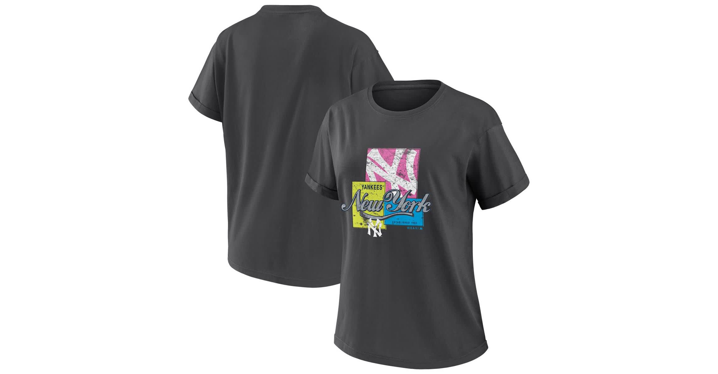 MLB New York Yankees Domestic Box Color Boyfriend T-Shirt