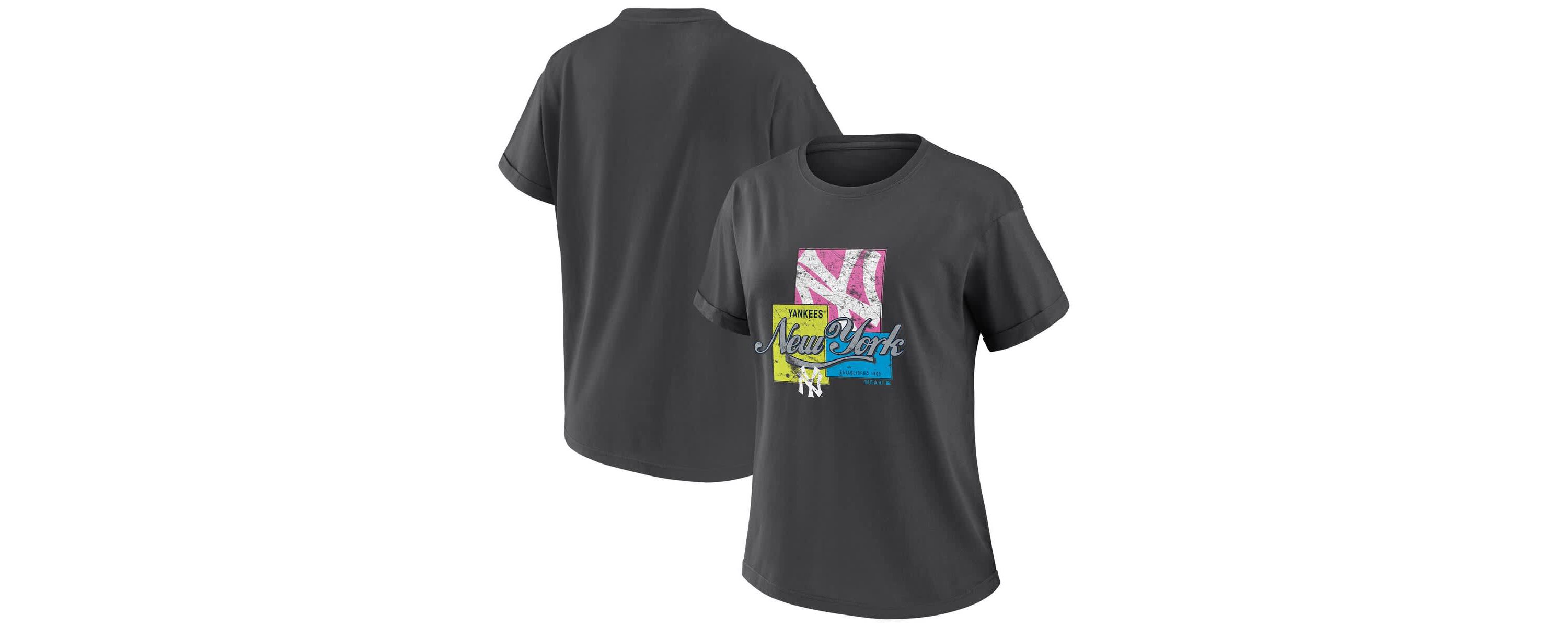 MLB New York Yankees Domestic Box Color Boyfriend T-Shirt