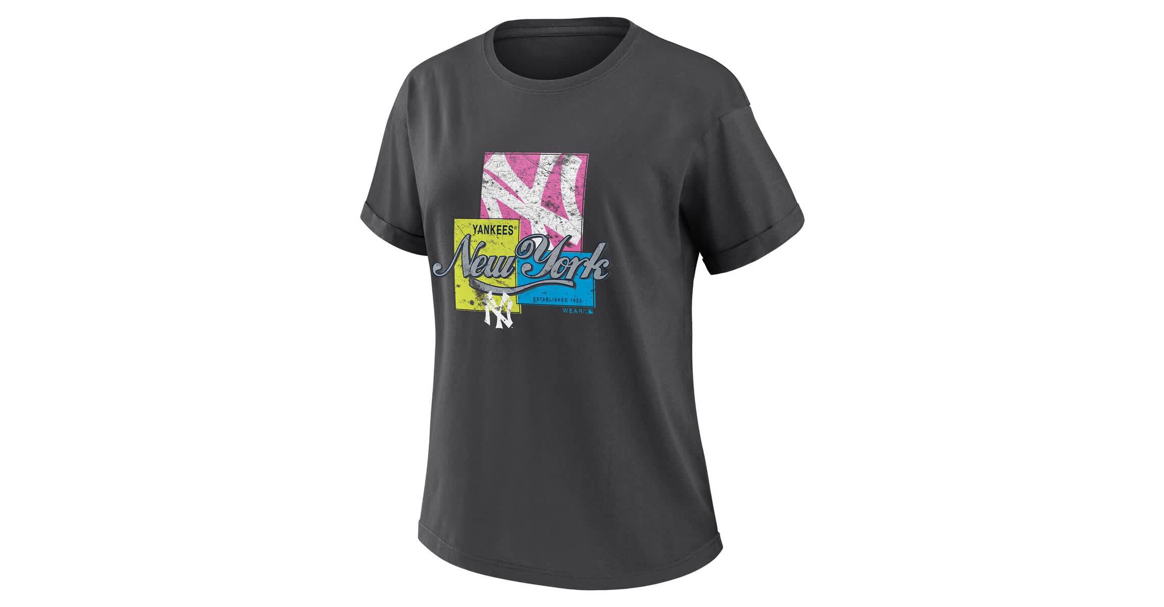 MLB New York Yankees Domestic Box Color Boyfriend T-Shirt