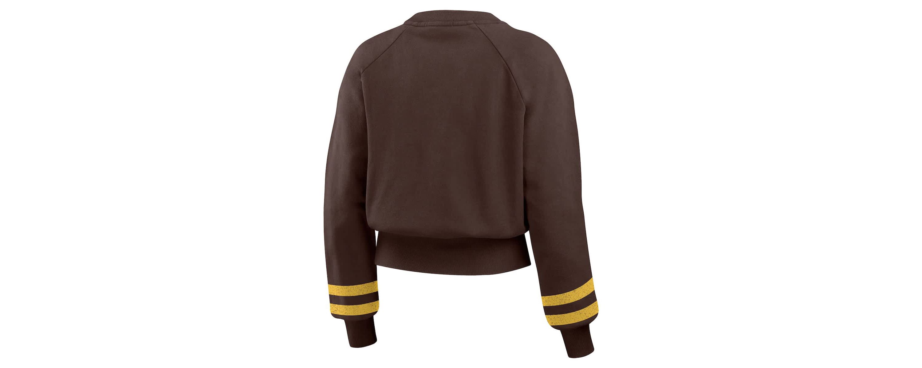 MLB San Diego Padres Vintage Washed Cropped Pullover Sweatshirt