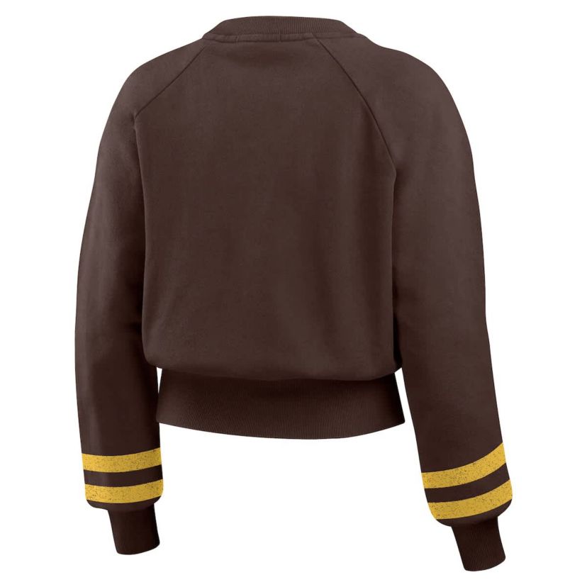 MLB San Diego Padres Vintage Washed Cropped Pullover Sweatshirt