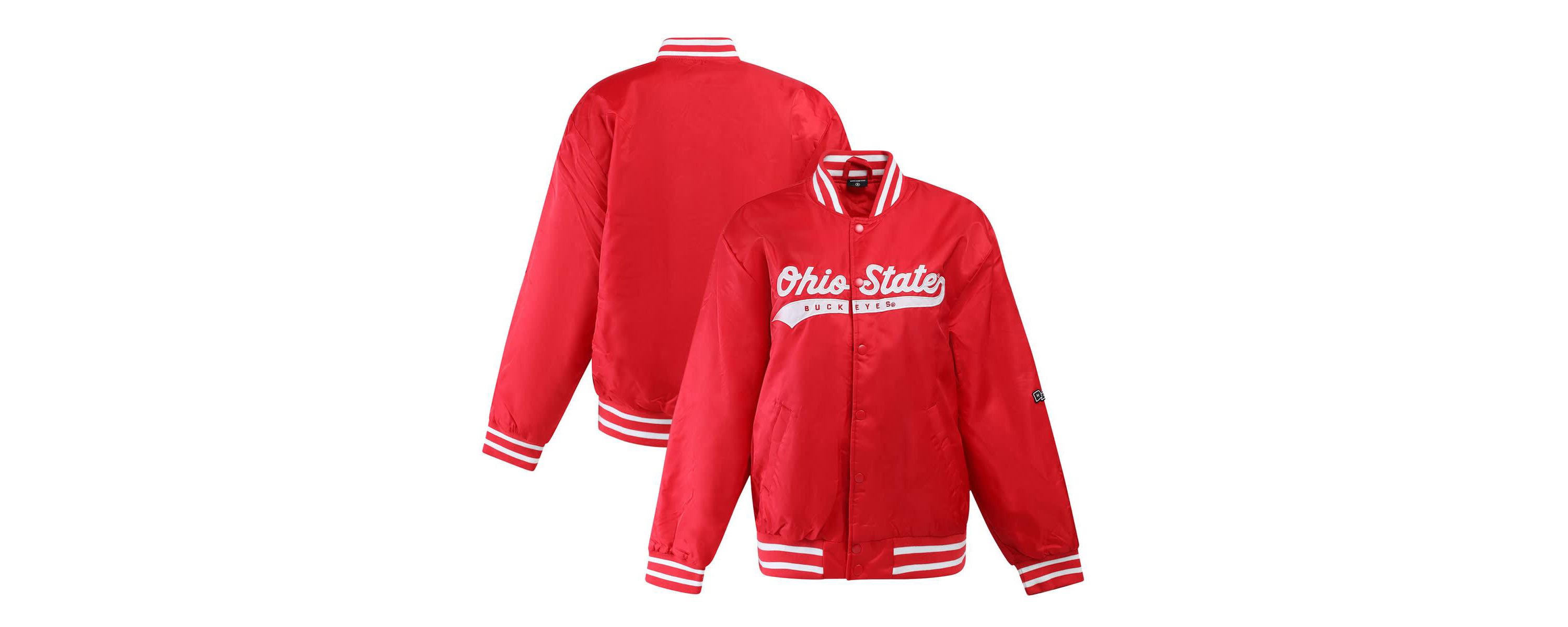 NCAA Ohio State Buckeyes A-Game Varsity Full-Snap Jacket