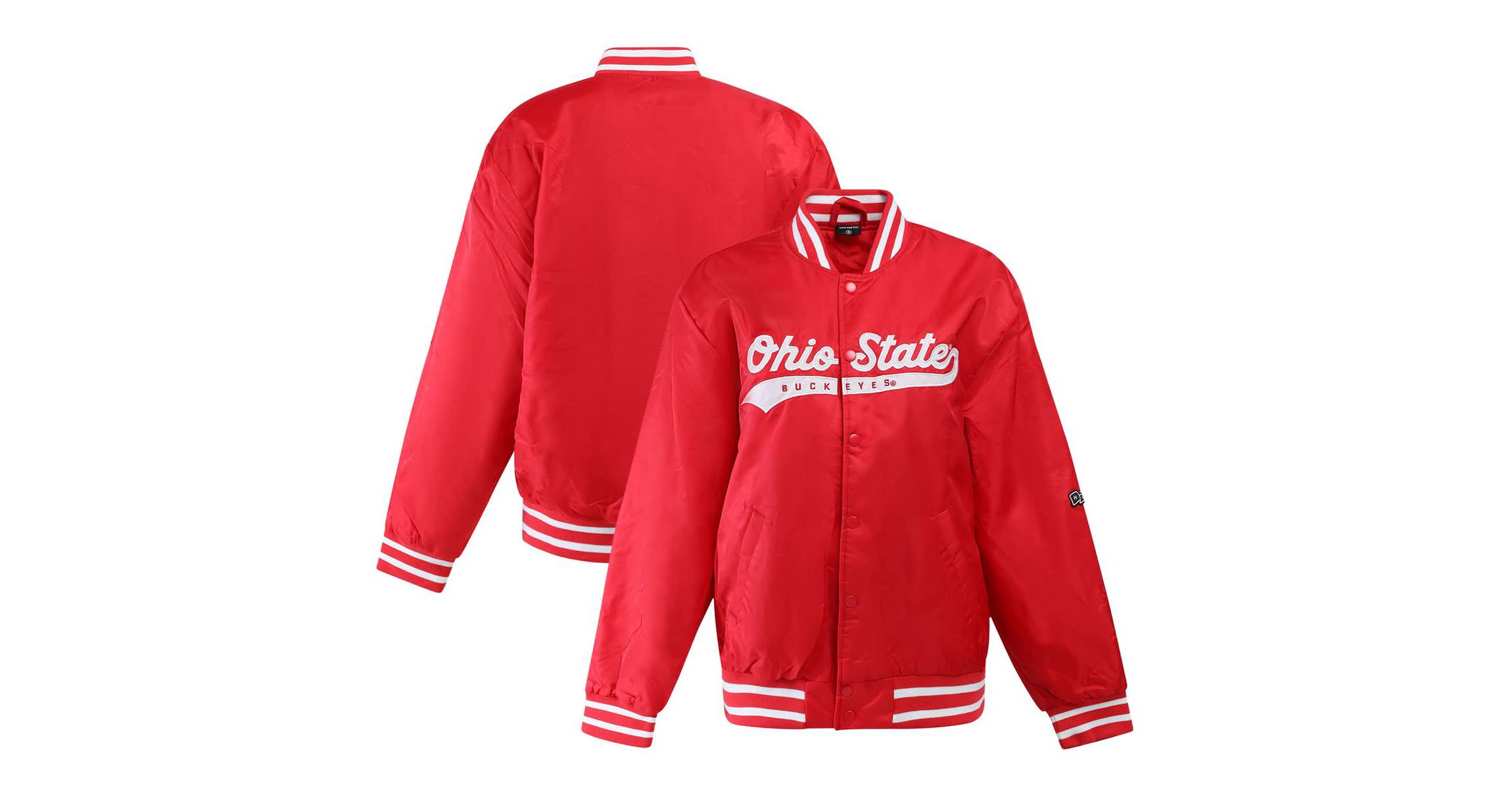 NCAA Ohio State Buckeyes A-Game Varsity Full-Snap Jacket