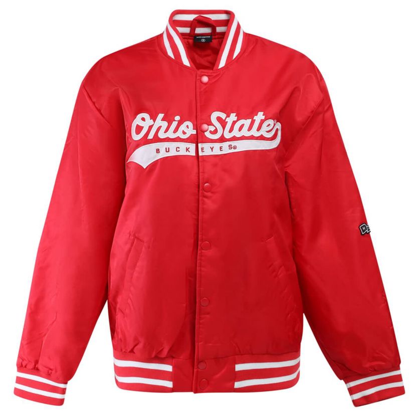 NCAA Ohio State Buckeyes A-Game Varsity Full-Snap Jacket