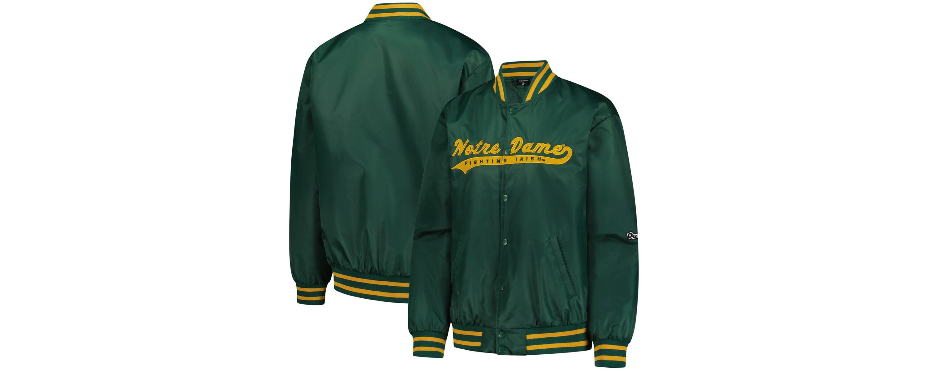NCAA Notre Dame Fighting Irish A-Game Varsity Full-Snap Jacket