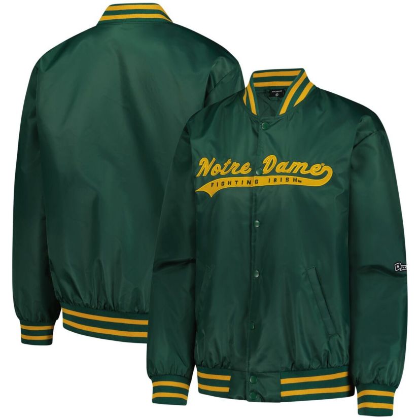 NCAA Notre Dame Fighting Irish A-Game Varsity Full-Snap Jacket