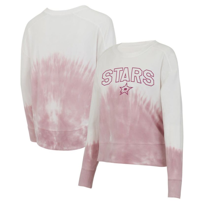NHL Dallas Stars Orchard Tie-Dye Long Sleeve Top