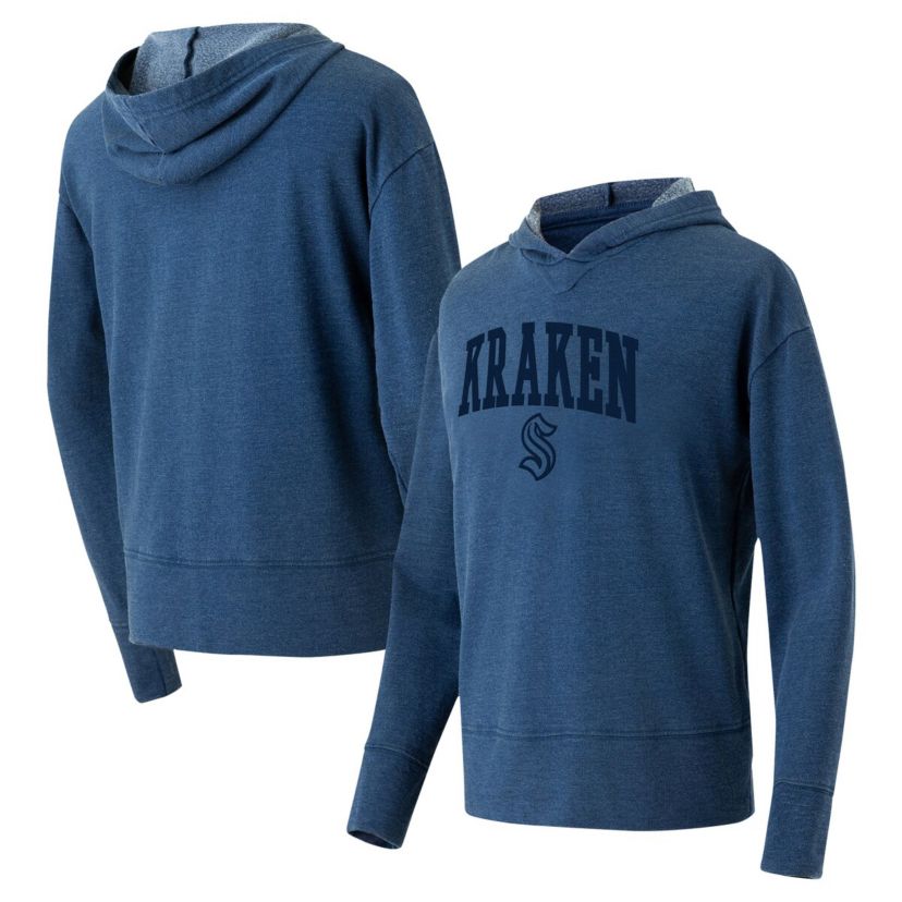 NHL Deep Sea Seattle Kraken Volley Pullover Hoodie