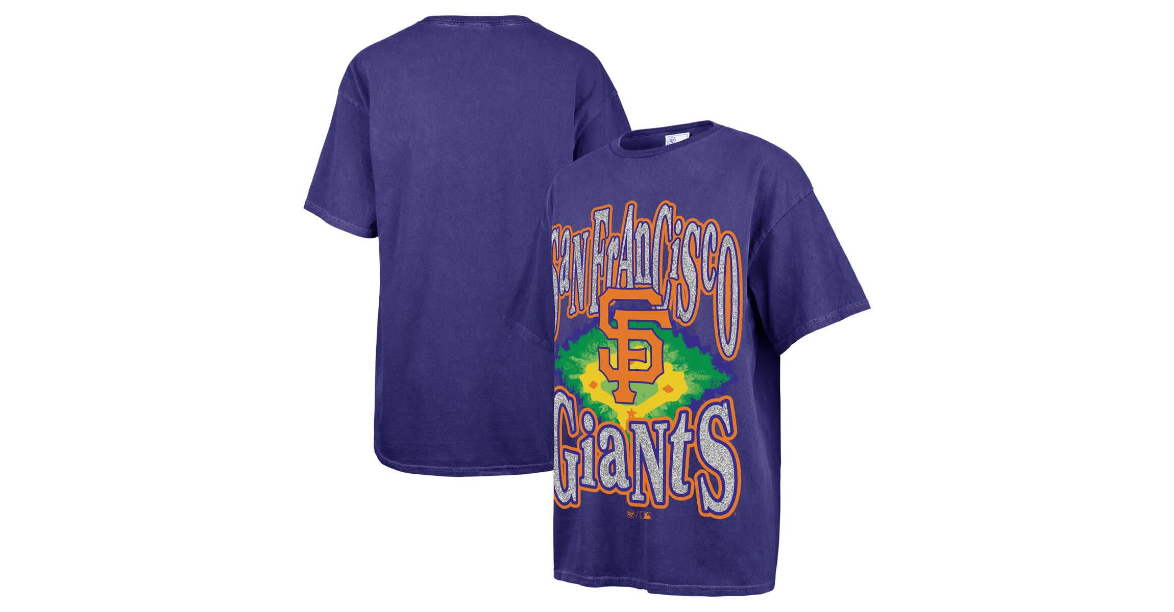 MLB San Francisco Giants Flashing Lights Boyfriend T-Shirt