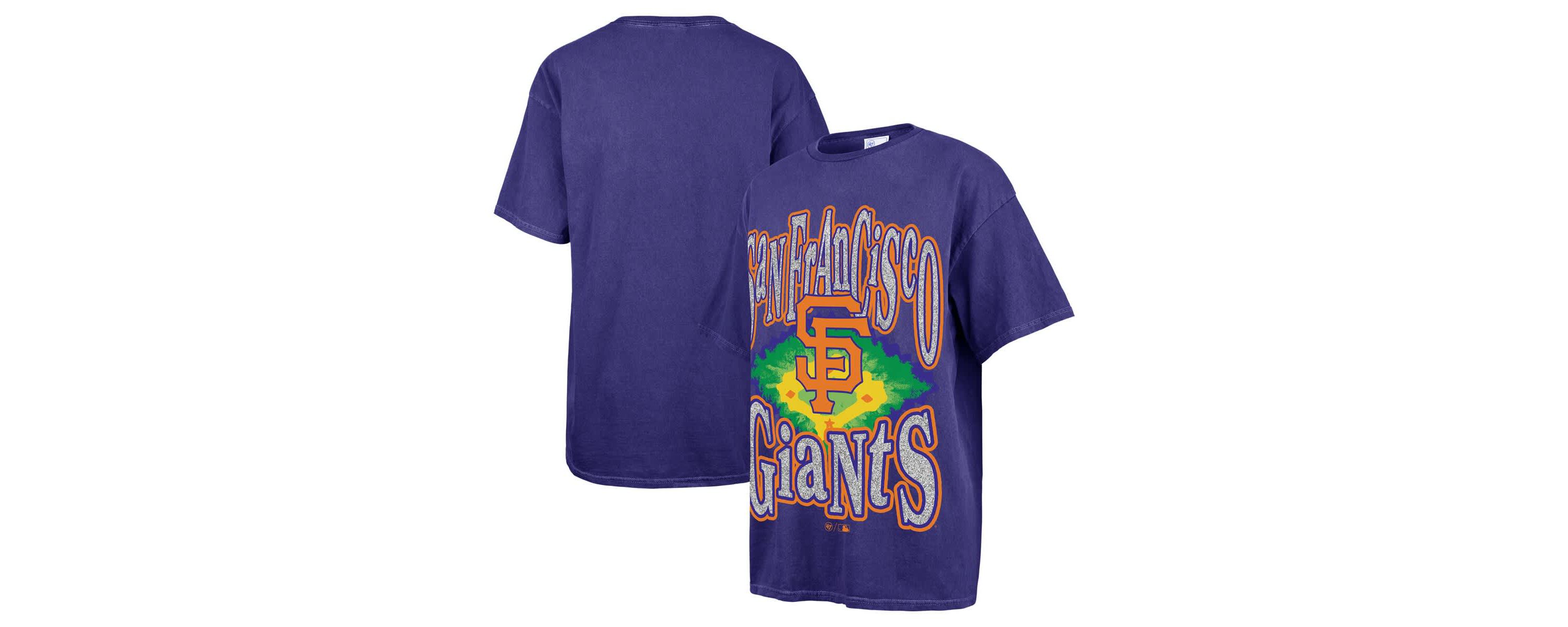 MLB San Francisco Giants Flashing Lights Boyfriend T-Shirt