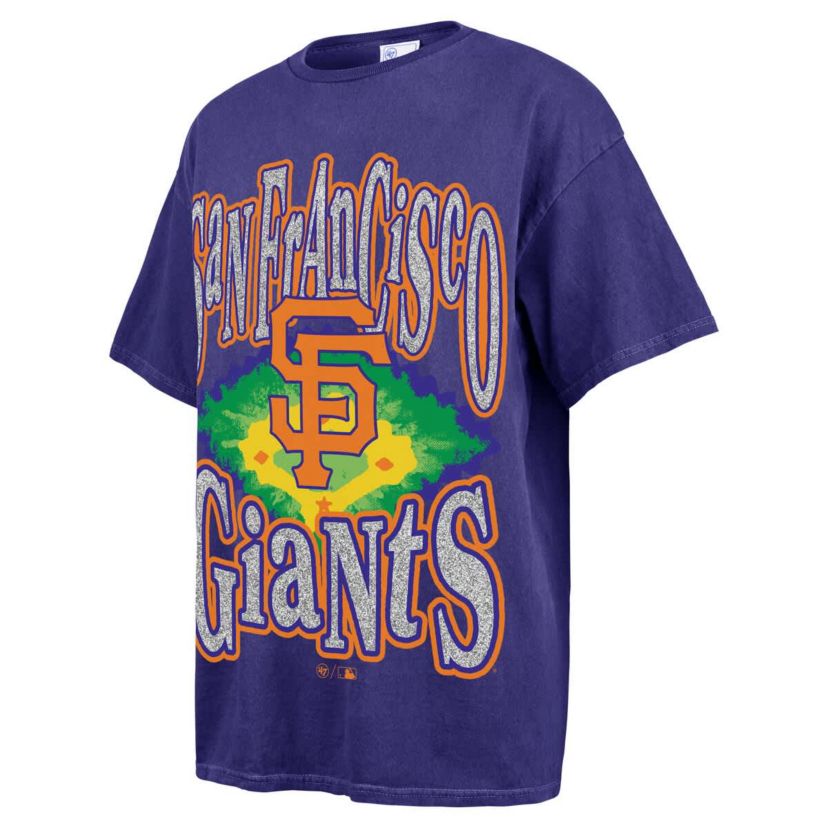 MLB San Francisco Giants Flashing Lights Boyfriend T-Shirt