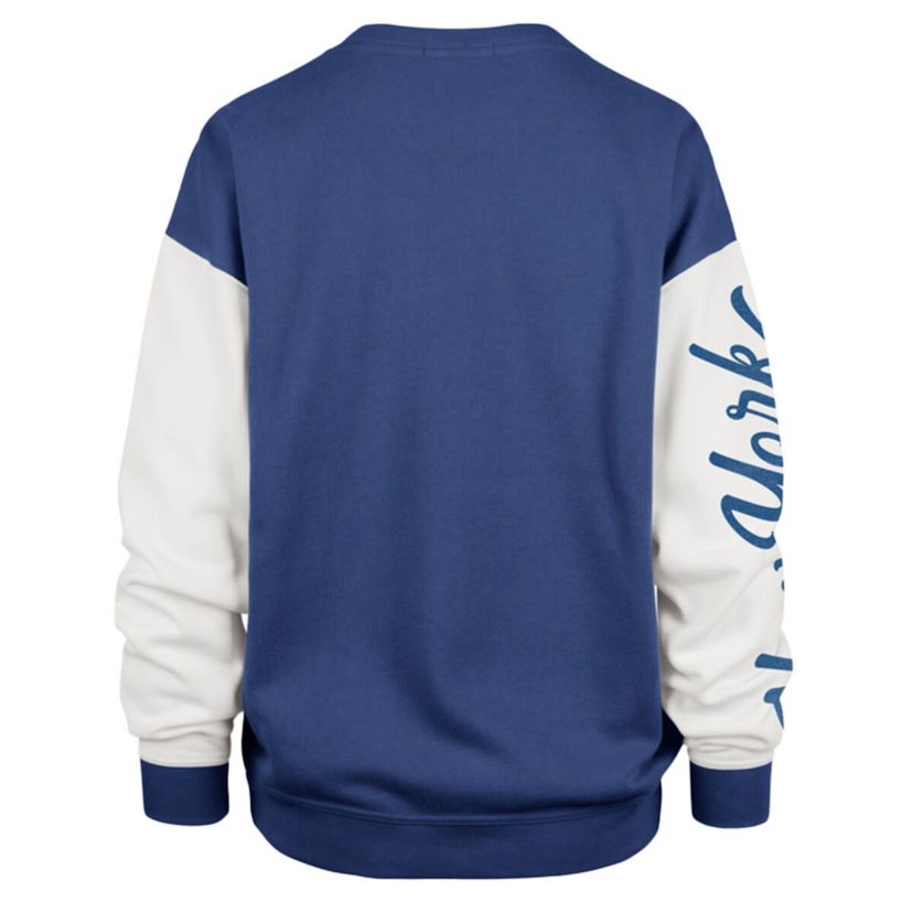 NBA New York Knicks Plus Size Oversized Rise Andie Pullover Sweatshirt