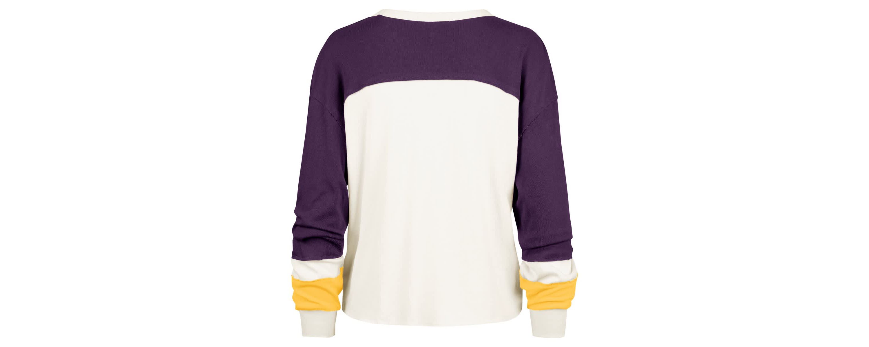 NBA Los Angeles Lakers Curve Raglan Long Sleeve T-Shirt