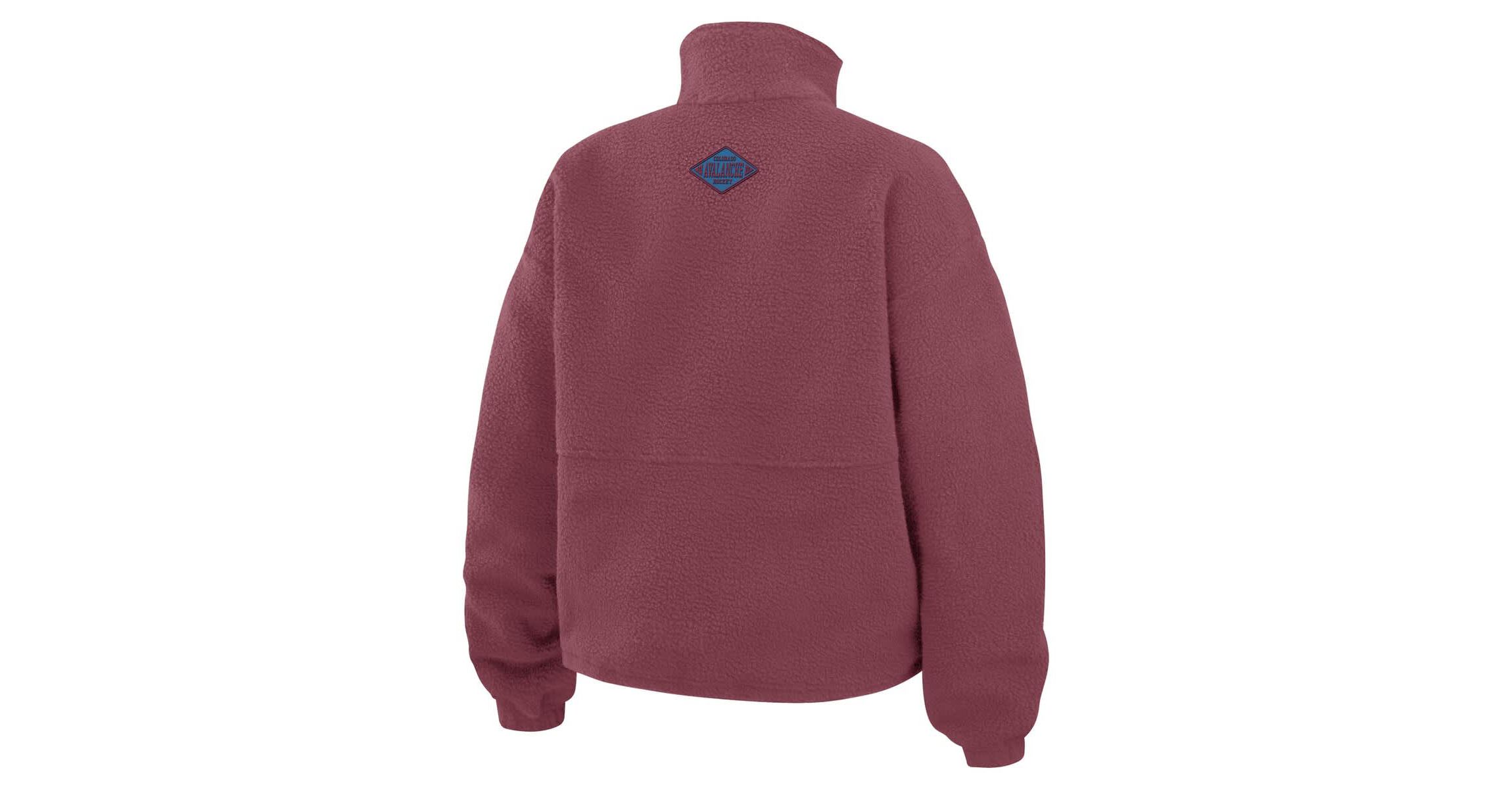 NHL Colorado Avalanche Polar Fleece Half-Zip Jacket