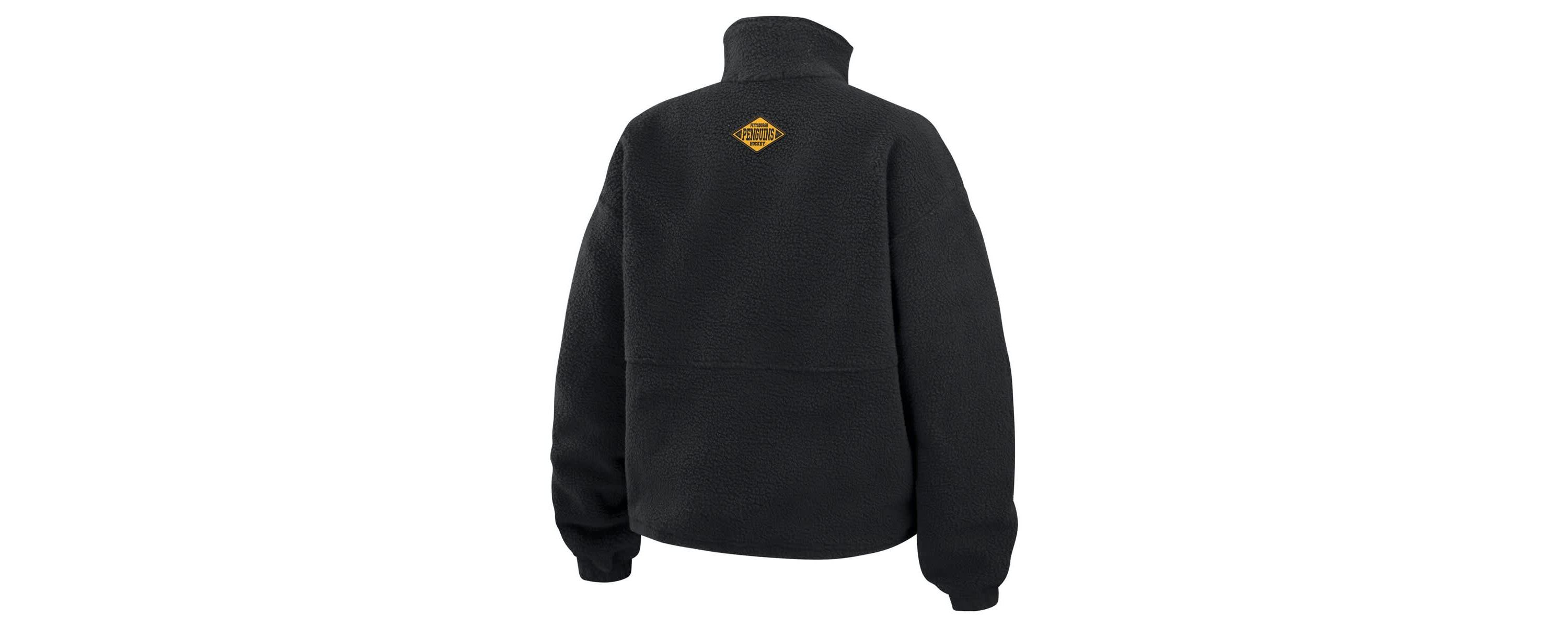 NHL Pittsburgh Penguins Polar Fleece Half-Zip Jacket