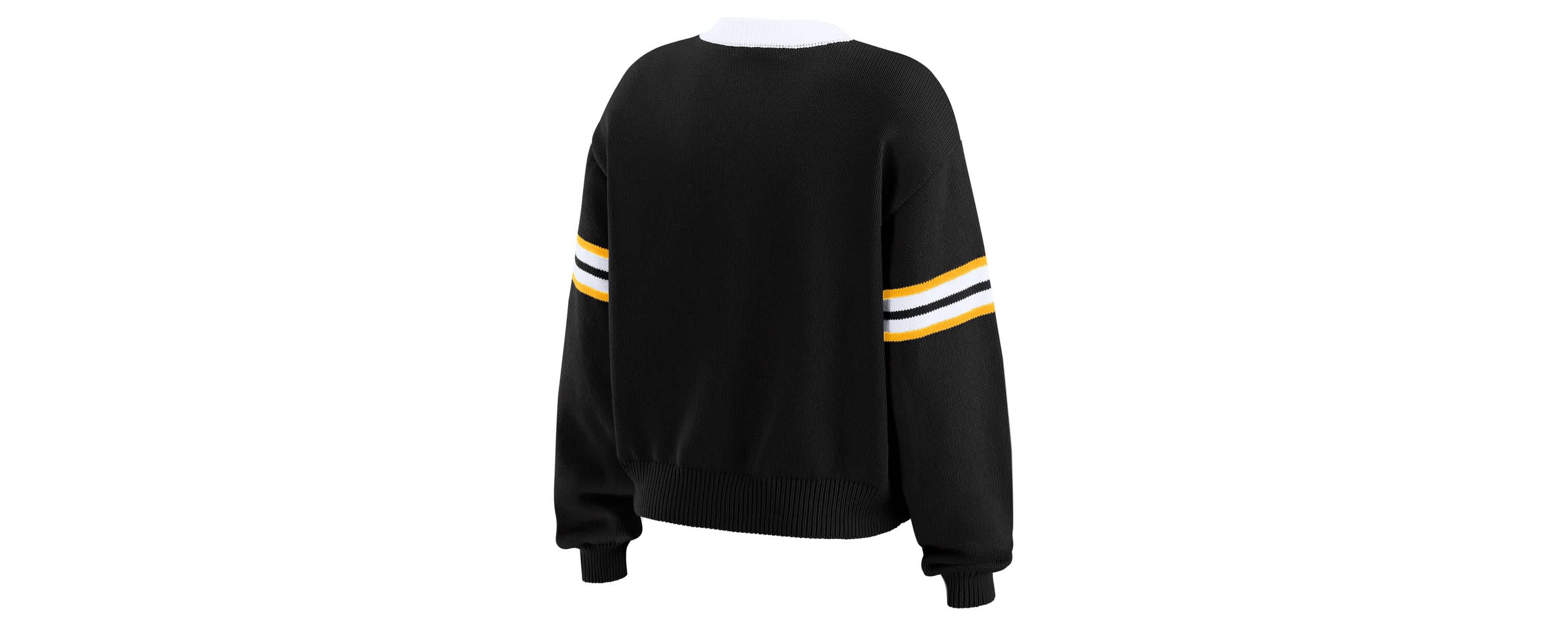 NHL Cropped Lace-Up Sweater