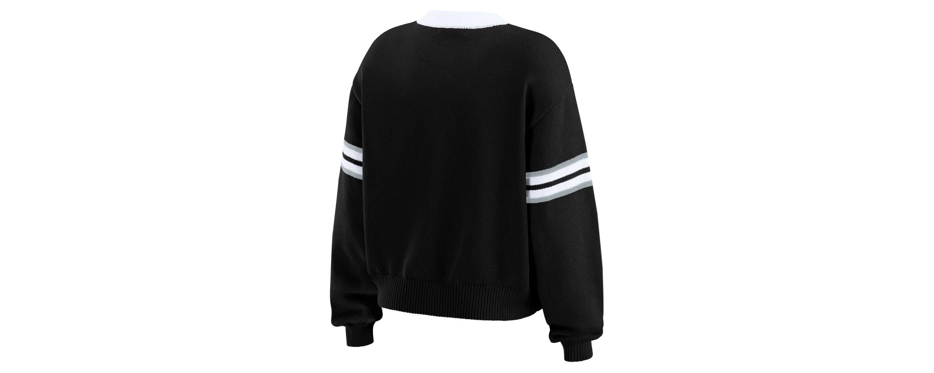 NHL Los Angeles Kings Cropped Lace-Up Sweater