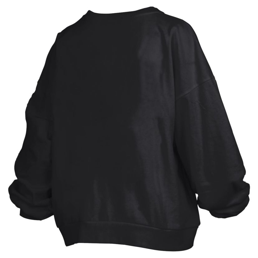 NCAA Ohio State Buckeyes Big Aug Script Janice Oversized Pullover Sweatshirt