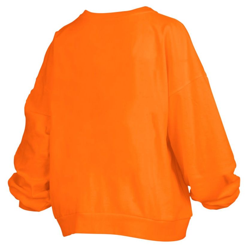NCAA Tennessee Tennessee Volunteers Big Aug Script Janice Oversized Pullover Sweatshirt