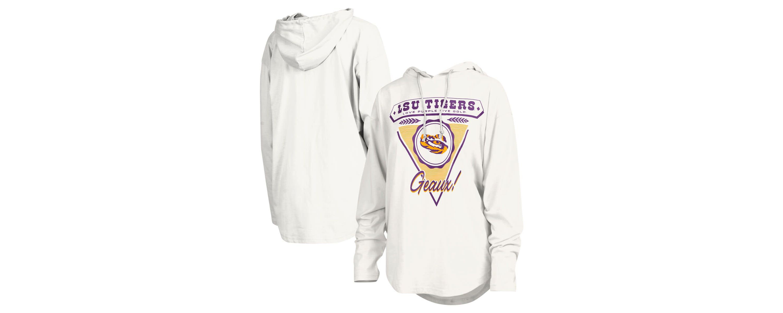 NCAA LSU Tigers San Bruno Hoodie Long Sleeve T-Shirt